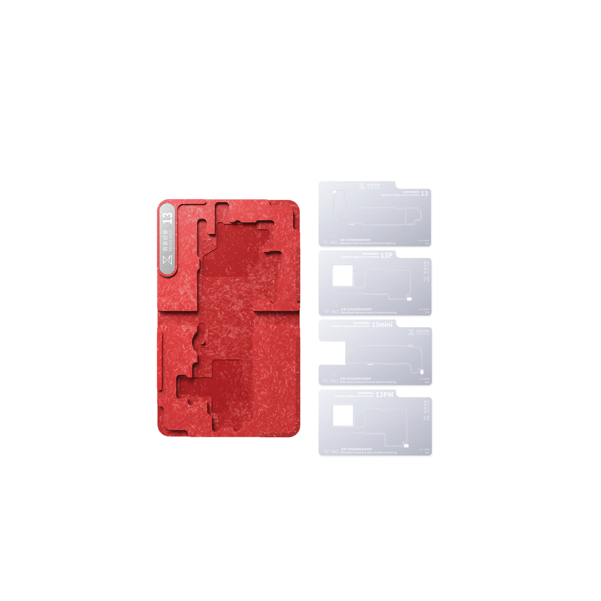 Mega-idea|Multi-functional Reballing Platform|13 series-Need to be used with base